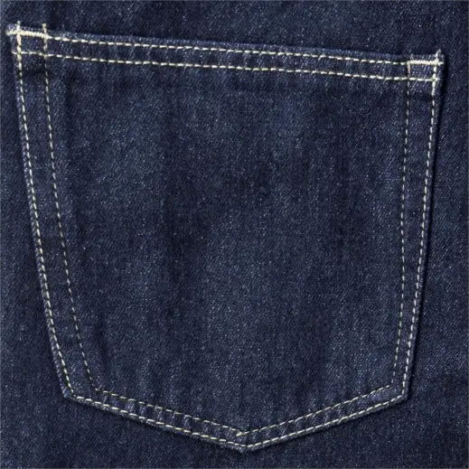 Mens Sierra Jeans Close Up Back Pocket